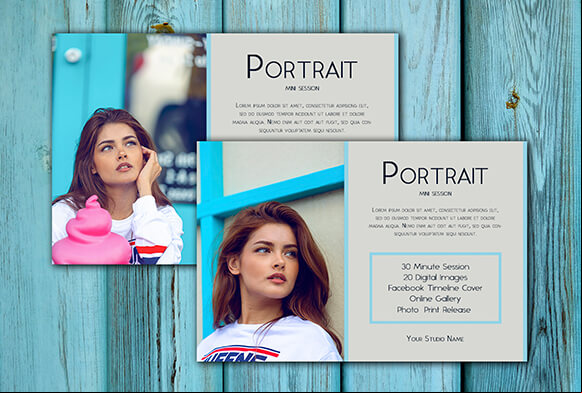 photography mini session templates free