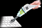 computer vacuum meco keyboard cleaner