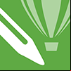 corel vector free drawing software logo