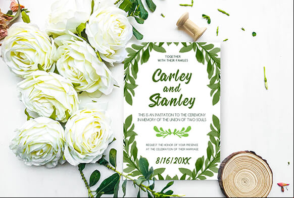 kostenlose hochzeitseinladungsvorlagen banner