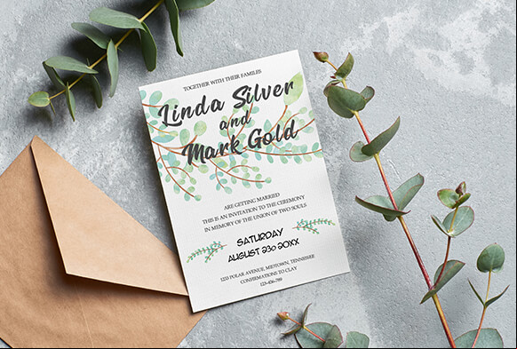 free wedding invitation templates banner