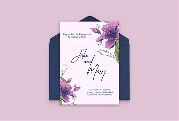 free wedding invitation templates banner