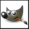 gimp free drawing software logo